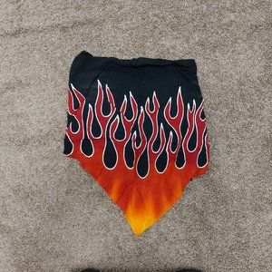 Designs by Naomi Flames Wrap Top